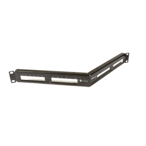 patch panel max de 24 puertos, modular (vacío), angulado, 1ur