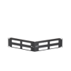 patch panel max modular (vacío), de 48 puertos, angulado, 2ur