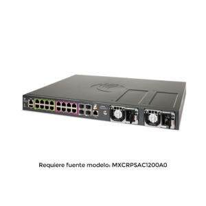 switch inteligente cnmatrix tx2020r p con 16 puertos poe y 4 sfp+, para fuentes removibles