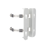montaje epmp 3000 para poste o pared, incluye 4 tornillos y 2 abrazaderas metalicas