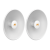 antenas modulares dual slant, 4.9 6.4 ghz, dimensiones (42.9 cm), apertura 8 ° ganancia de 25 dbi, diseñada para radio c5x