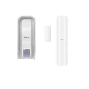 sensor de movimiento tipo cortina / 100 % exterior / alimentado por baterías / doble tecnología mw & pir / compatible con axpro / incluye ds pdmc eg2 wb