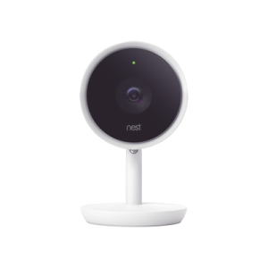 google nest / nest cam cámara para interiores iq cuenta con asistente de google integrado