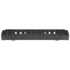 organizador de cables horizontal netmanager, sencillo (solo frontal), para rack de 19in, 1ur