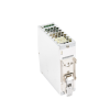 fuente de poder industrial de 120 w, salida 24 vcc, entrada 90~264 vca, para montaje en riel din,