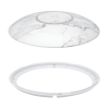 mascara decorativa marmol para uapnanohd, paquete de 3.