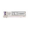 transceptor industrial bidi monomodo sfp 1g (lado b), hasta 20 kilómetros, tx 1550 / rx 1310, soporta temperaturas de 40° a 85° c