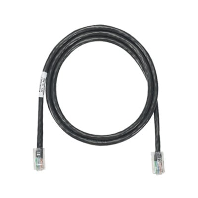cable de parcheo utp categoría 5e, con plug modular en cada extremo 1 m. negro cable de parcheo utp categoría 5e, con plug modular en cada extremo 1 m. negro