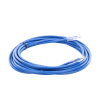 cable de parcheo utp categoría 6, con plug modular en cada extremo 6 m. azul