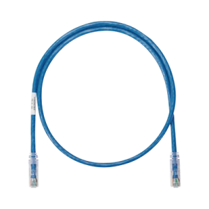 cable de parcheo utp categoría 6, con plug modular en cada extremo 4 ft. azul