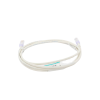 cable de parcheo utp categoría 6, con plug modular en cada extremo 2 m. blanco mate