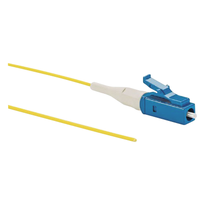 pigtail de fibra Óptica lc simplex, monomodo os2 9/125, 900um, color amarillo, 1 metro pigtail de fibra Óptica lc simplex, monomodo os2 9/125, 900um, color amarillo, 1 metro