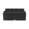 organizador de cables horizontal netmanager de alta densidad, doble (frontal y posterior), para rack de 19in, 4ur