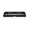 organizador de cables horizontal netmanager de alta densidad, sencillo (solo frontal), para rack de 19in, 1ur