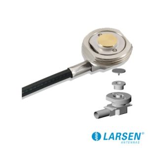 kit de instalación para antenas de alta y baja frecuencia, incluye montaje de 3/4" (nmo), 5 mts de cable, sin conector.