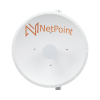 antena direccional de alto rendimiento / diámetro de 60 cm / 4.9 6.4 ghz / ganancia 30 dbi / slant de 45 ° y 90 ° / ideal para 30 km / conector n hembra / montaje y jumpers incluidos.