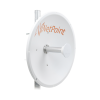 antena direccional de alto rendimiento / diámetro de 60 cm / 4.9 6.4 ghz / ganancia 30 dbi / slant de 45 ° y 90 ° / ideal para 30 km / conector n hembra / montaje y jumpers incluidos.