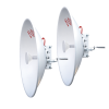 antena direccional / 3 ft / 5.9 7 ghz / ganancia 32 dbi / slant de 45 ° y 90° / incluye jumpers con conector n macho a rpsma / montaje y radomo incluido.
