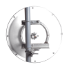 antena direccional / 6 ft / 5.9 7 ghz / ganancia 37 dbi / slant de 45 ° y 90° / incluye jumpers con conector n macho a rsma / montaje y radomo incluido.