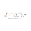 antena altamente direccional / 2 ft / 4.9 6.4 ghz / diseñada para ambientes salinos / ganancia 30 dbi / slant de 45 ° y 90 ° / incluye jumper, radomo y montaje de acero inoxidable.