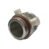 adaptador twinwaves para radios mimosa c5x, b5x, c6x, b6x, facilita la instalación con antenas conectorizadas, adaptador con 2 conectores n hembra, frecuencia de 4.9 6.4 ghz