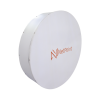 antena de parabola profunda, blindada, con supresión al ruido de 3 ft, 4.9 6.4 ghz, ganancia 34 dbi con slant de 45 ° y 90 °, ideal para hasta 70 km, conectores n hembra, montaje con alineación milimétrica.