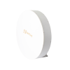 antena de parabola profunda, blindada, con supresión al ruido de 4 ft, 4.9 6.4 ghz, ganancia 37 dbi con slant de 45 ° y 90 °, ideal para hasta 100 km, conectores n hembra, montaje con alineación milimétrica.