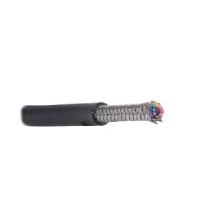 cable blindado con 8 conductores calibres awg 26 (7x36) estañados y aislados.