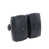 altavoz de montaje en superficie de 2 vias | woofer 6.5'' | tweeter 1'' | semi exterior | 6 ohms | par | color negro