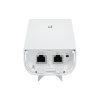 nanostation airmax m5 cpe, hasta 150 mbps, frecuencia 5 ghz (5170 5875 mhz) con antena integrada de 16 dbi