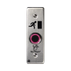 interruptor ir notouch® de acero inoxidable, montaje delgado, caja posterior, símbolo de puerta