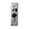 interruptor ir notouch® de acero inoxidable, montaje delgado, caja posterior, símbolo de puerta