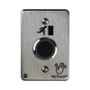 interruptor ir notouch® de acero inoxidable, de un solo grupo, símbolo de puerta