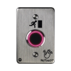 interruptor ir notouch® de acero inoxidable, de un solo grupo, símbolo de puerta