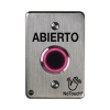 interruptor ir notouch® de acero inoxidable, de un solo grupo, abierto