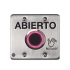 interruptor ir notouch® de acero inoxidable, salida doble, abierto