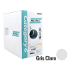 bobina de cable utp 305 m. de cobre, netkey, reelex, gris, categoría 6 (24 awg), 1000mbps, pvc (cm), de 4 pares