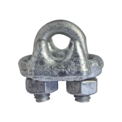 nudo/ perro/ abrazadera acero forjado para cable de 3/16" galv. inmersión en caliente. nudo/ perro/ abrazadera acero forjado para cable de 3/16" galv. inmersión en caliente.