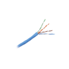 bobina de cable utp de 305 m. de cobre, netkey, azul, categoría 5e (24 awg), riser (cmr), de 4 pares