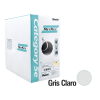 bobina de cable utp 305 m. de cobre, netkey, gris claro, categoría 5e (24 awg), riser (cmr), de 4 pares