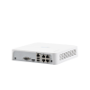 nvr 4 megapixel (compatibles con cámaras acusense) / 4 canales ip / 4 puertos poe+ / 1 bahía de disco duro / salida en full hd