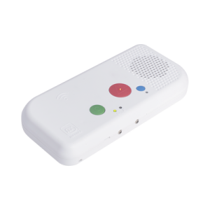 terminal de habitación ip / botón azul de llamada a médico / lector rfid 125 khz / sip / poe / compatible con nx1071 y nx1075