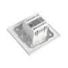 modulo de pared para tirador de baño con led indicador / compatible con nx0019/b, nx0015 y nx1021