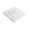 modulo de pared para tirador de baño con led indicador / compatible con nx0019/b, nx0015 y nx1021