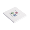 modulo de 3 botones iluminados con lector rfid 125 khz / alarma / cancelar y código azul / bus rs485 / compatible con nx0019/b, nx1021 y nx0015