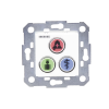 modulo de 3 botones iluminados / alarma / cancelar y código azul / bus rs485 / compatible con nx0019/b, nx1021 y nx0015
