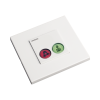 modulo de 2 botones iluminados / alarma y cancelar / bus rs485 / compatible con nx0019/b, nx1021 y nx0015