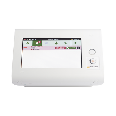 consola de sobremesa para puesto de control de enfermería / pantalla táctil 7" / poe / sip / rfid / compatible con nx0019/b, nx1021 y nx0015 consola de sobremesa para puesto de control de enfermería / pantalla táctil 7" / poe / sip / rfid / compatible con nx0019/b, nx1021 y nx0015