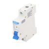 pastilla para riel din, 1 polo, 6 amp, vca:110/415v, 6ka, catálogo: nxb631pc6, serie: nxb 63.