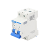 pastilla para riel din, 2 polos, 10 amp, vca:110/415v, 6ka, catálogo: nxb632pc10, serie: nxb 63.